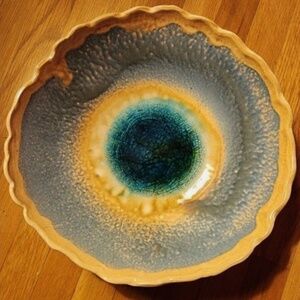 Decorative Bowl Handmade and Painted in Greece